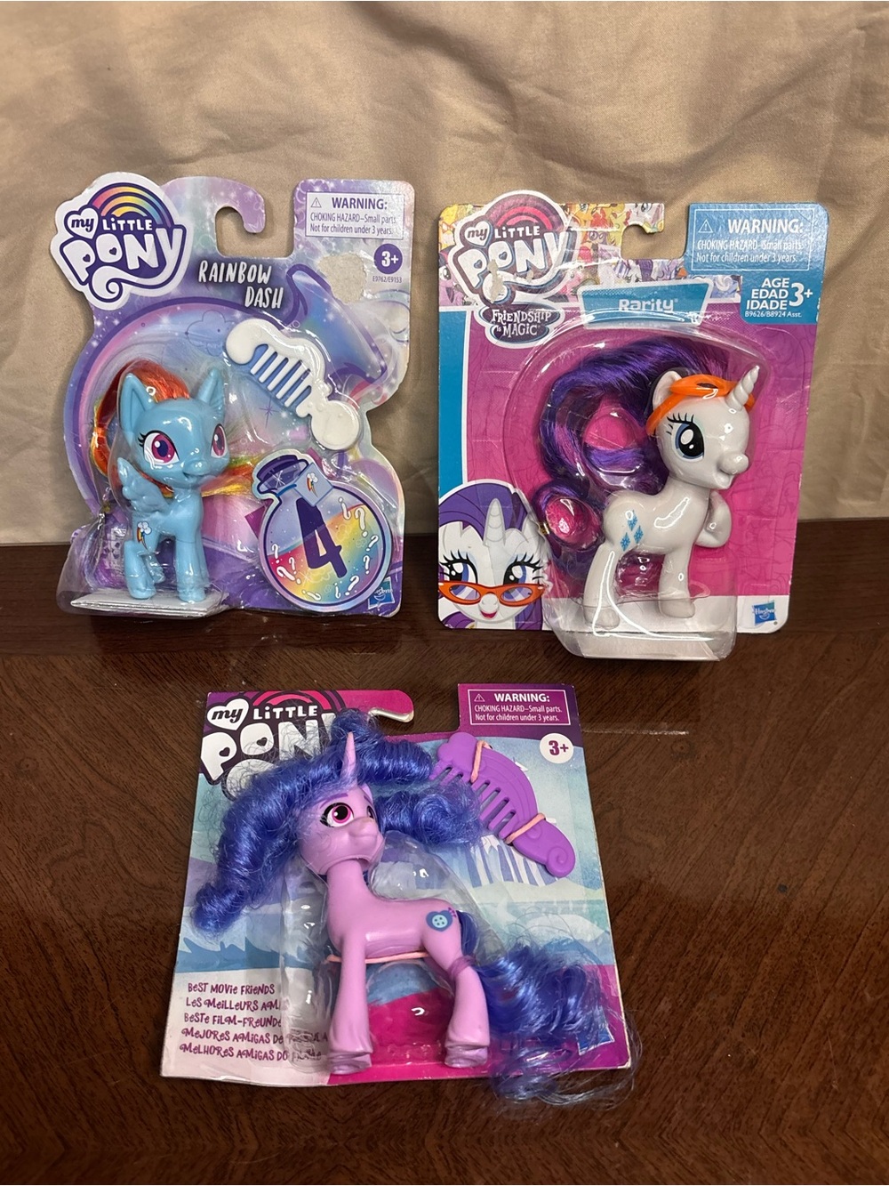 My Little Pony Assorted Figures - Set of 3